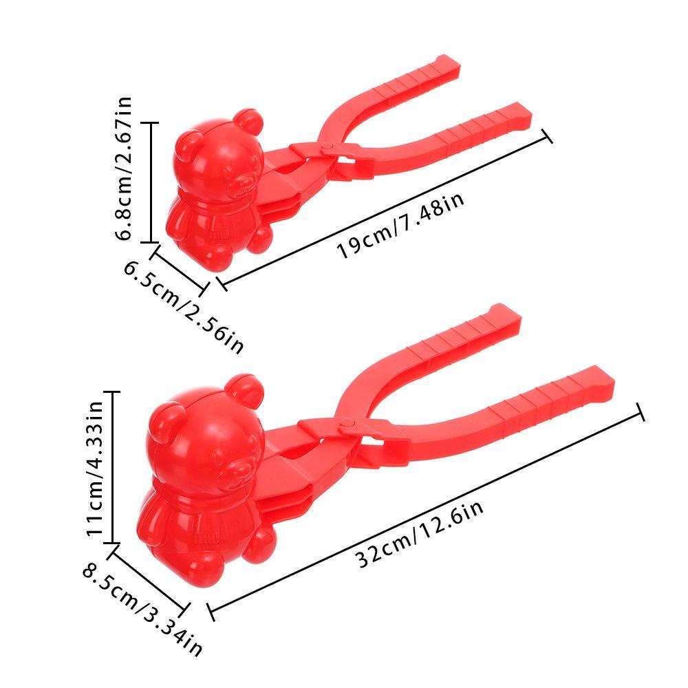 R-flower Mainan Klip Bola Salju DIY Untuk Anak-Anak