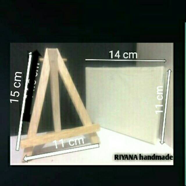 

Mini easel+kanvas
