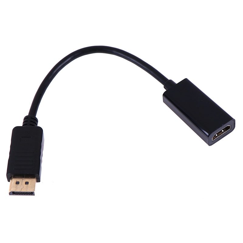 {LUCKID}DP Display Port Male To HDMI Female Cable Converter Adapter