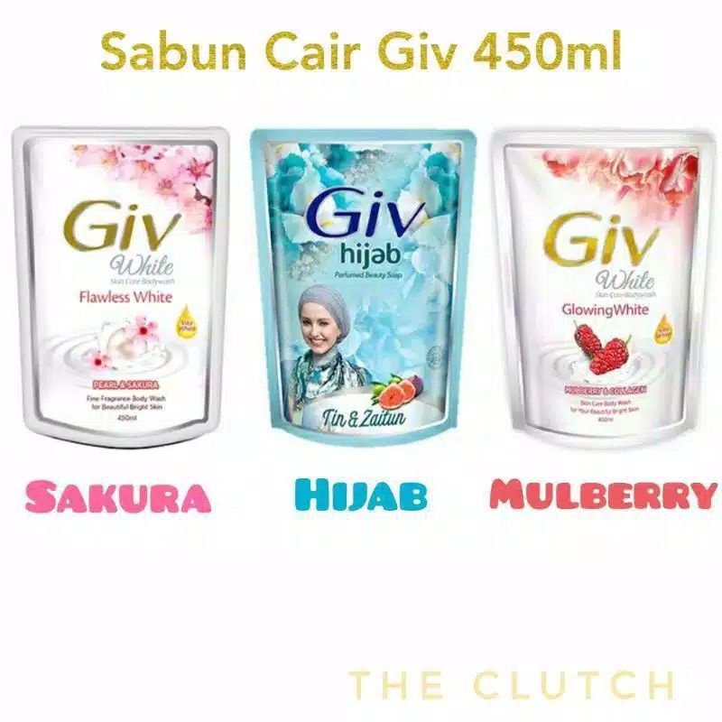 Giv sabun mandi cair 450ml