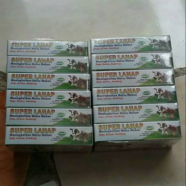

Jamu super lahap per box