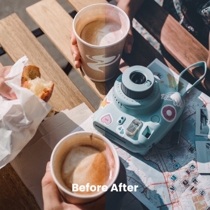 COFFEE TONE PRESET LIGHTROOM (iOS &amp; ANDROID)