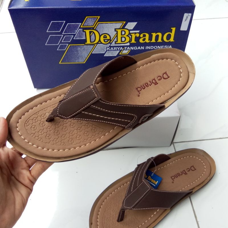 Sandal Kulit Pria Japit DeBrand Aloha