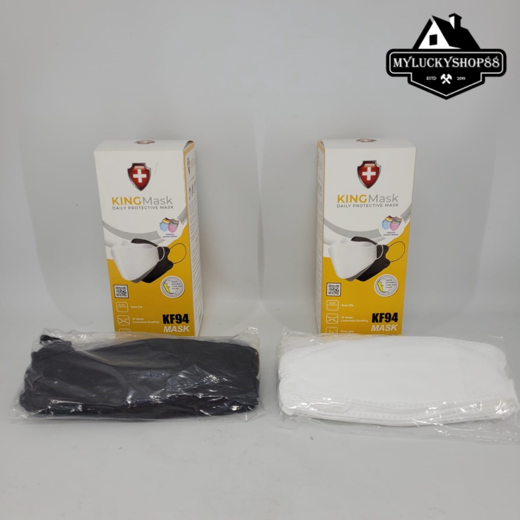 King Mask KF94 Masker 3D 4ply 20pcs Kingmask KF-94 4 ply 20 pcs