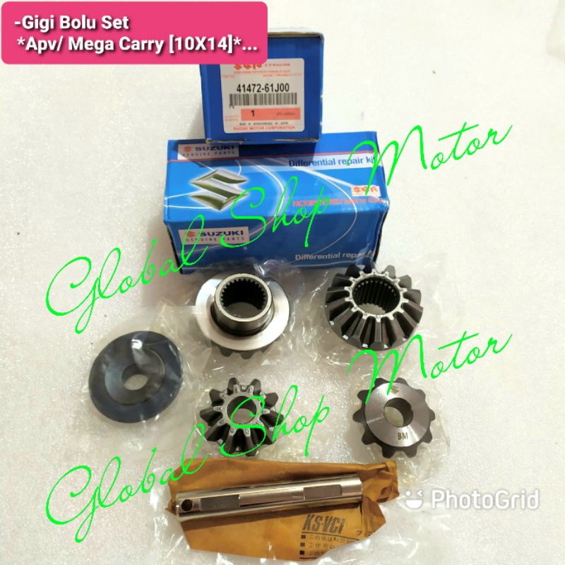 gigi bolu set apv arena gigi gardan apv arena