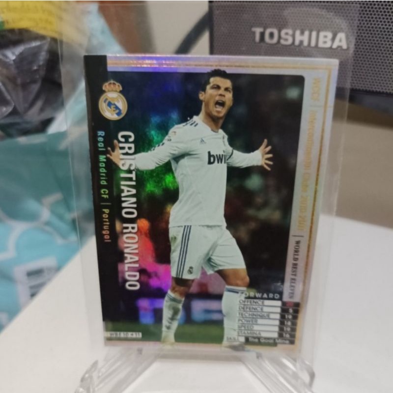 Cristiano Ronaldo - The Best of CR7 - Real Madrid - Kartu Bola Panini WCCF Foil