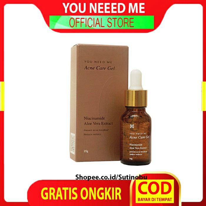 OBAT PENGHILANG JERAWAT YOU NEED ME ACNE CARE GEL SERUM
