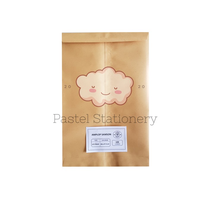 

Amplop Coklat Samson C 1/2 Folio - Lion Nest - 100 Lembar