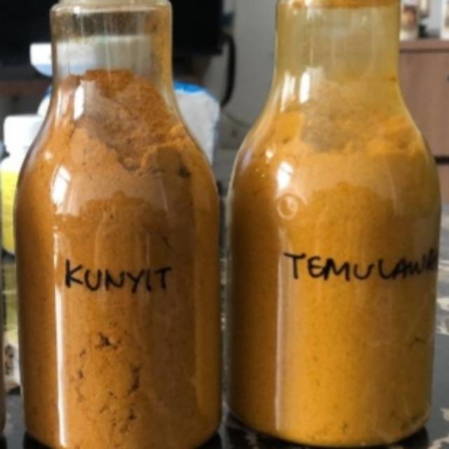 

Bubuk kunyit & Bubuk Temulawak