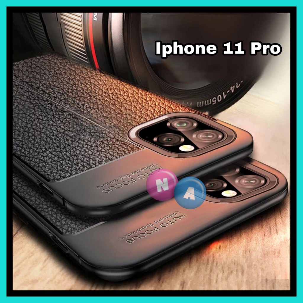 Case Iphone 11 PRO MAX - Iphone 11 PRO - Iphone 11 - Iphone X Auto Focus Leather Case