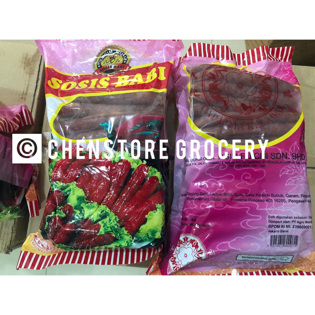 

LAPCHIONG 3KG - LAPCHIONG MALAYSIA - SOSIS BABI - CAP 5 KELAWAR