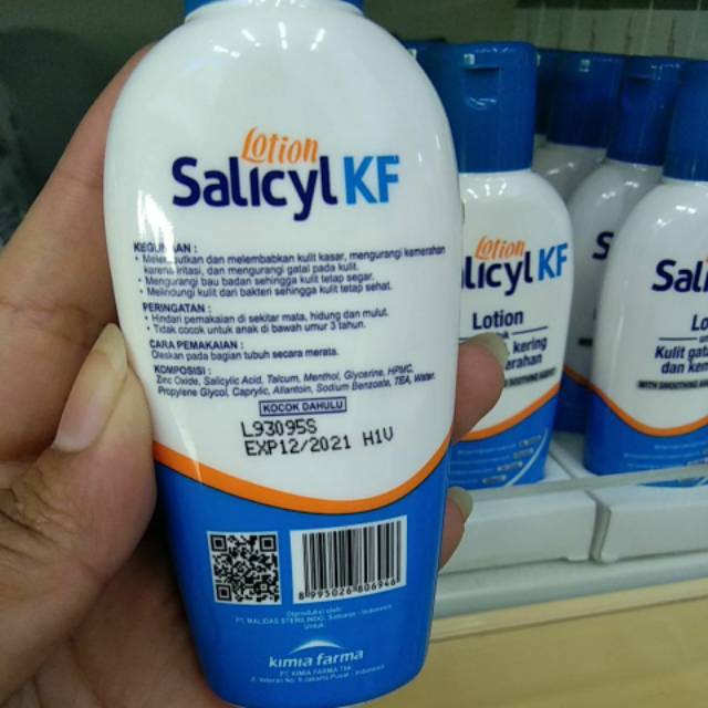 Salicyl Kf Lotion Gatal Kulit Kering Shopee Indonesia