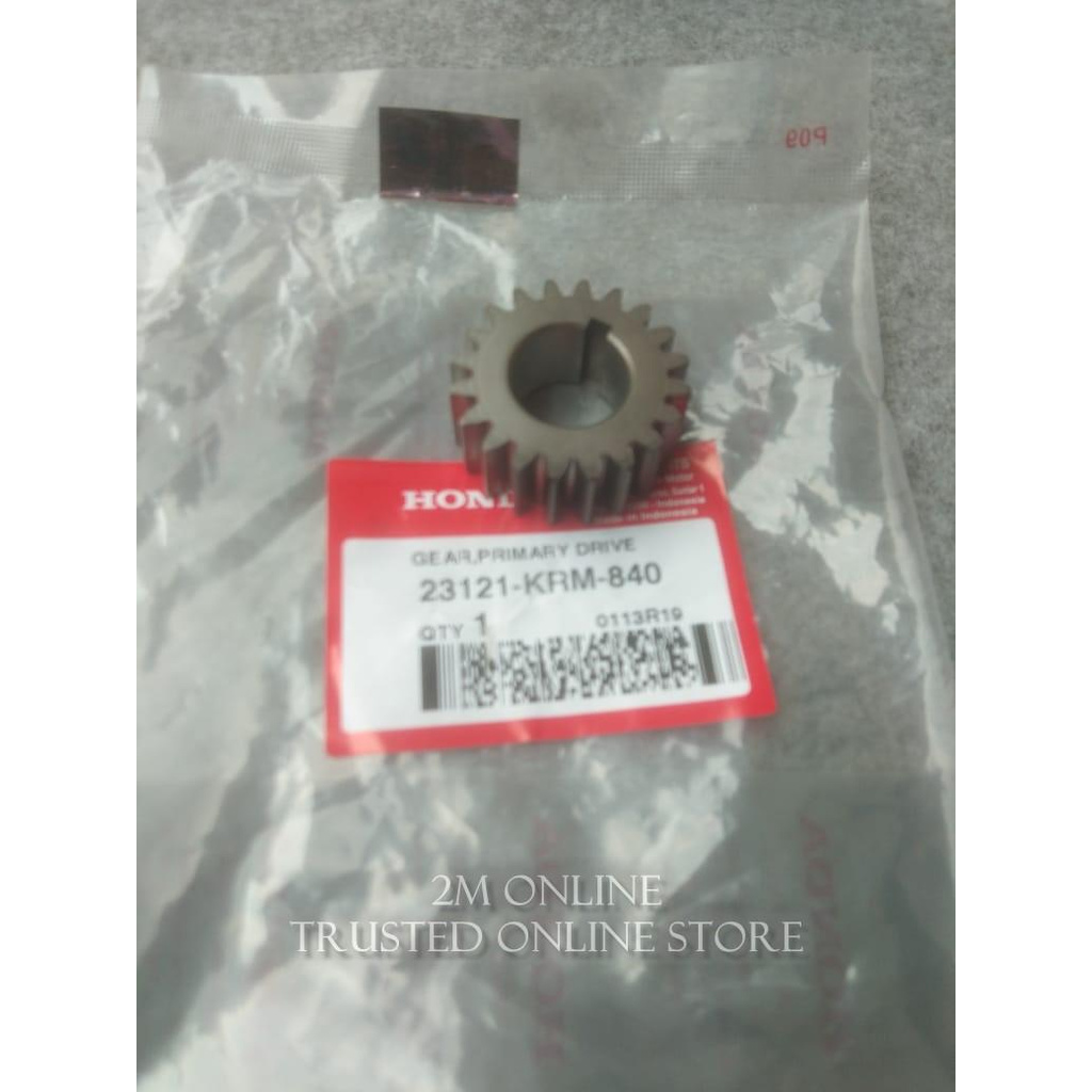 Mdr Gear Primary Drive Megapro Mono Ori Ahm 23121-Krm-840