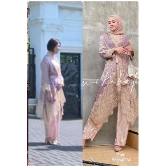 SET KULOT ANDIN LACE PULAUAN/AYUAN ASLI TRUSMI CIREBON COUPLE BISA