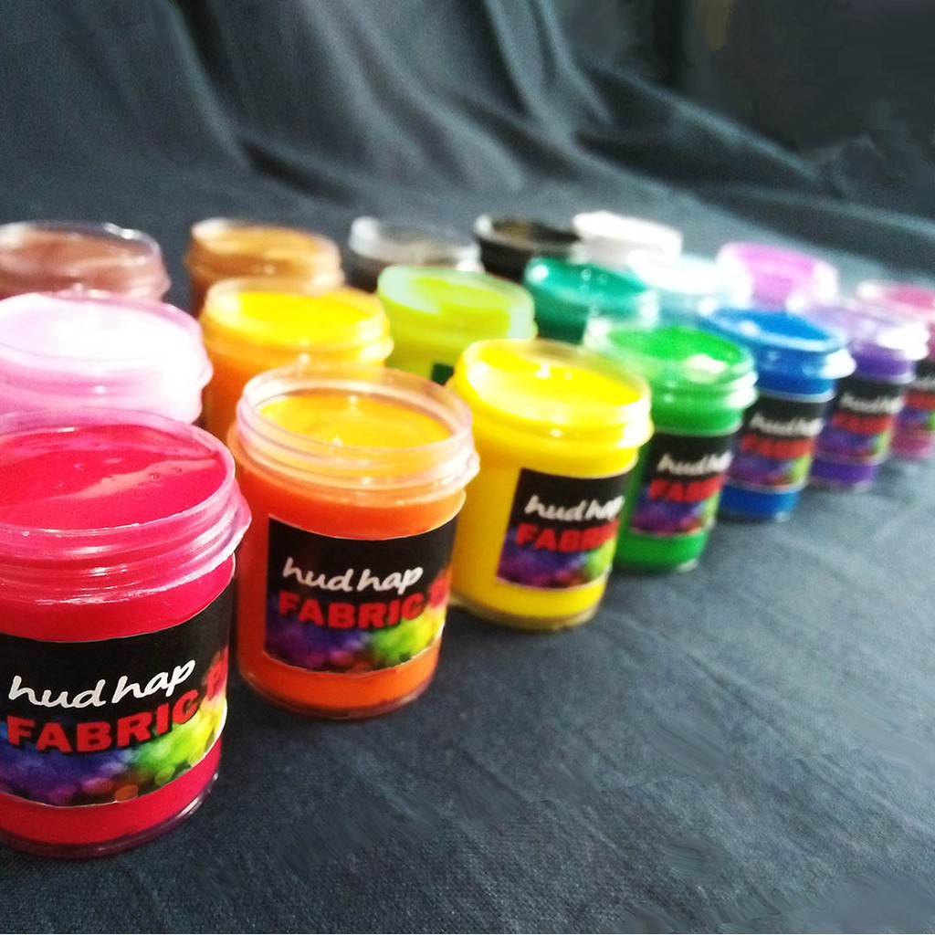 Cat lukis kain / cat tekstil / cat lukis serbaguna 15 ml