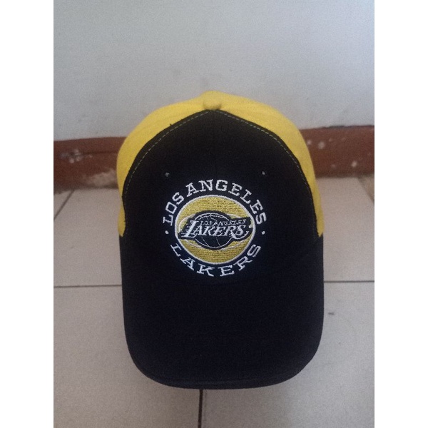 Topi Lakers original second bekas