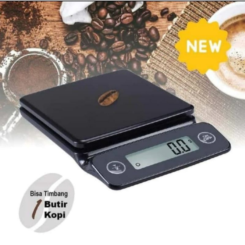 Harnic Heles HL3850 akurasi 0.1 gram - Timbangan Digital Kopi HL 3850 Original