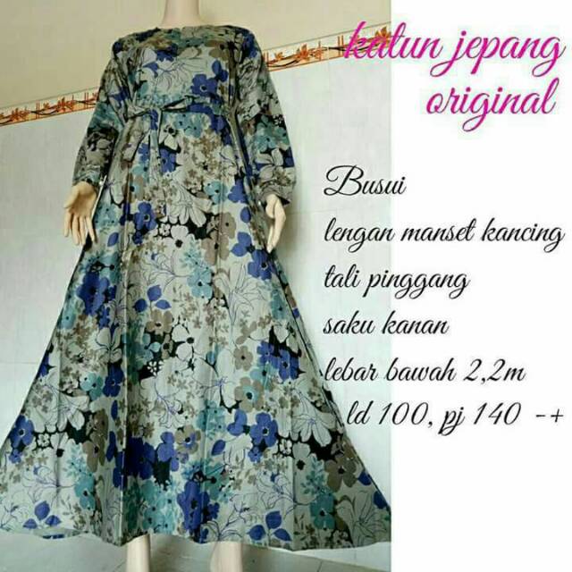 Gamis Katun Jepang ORI