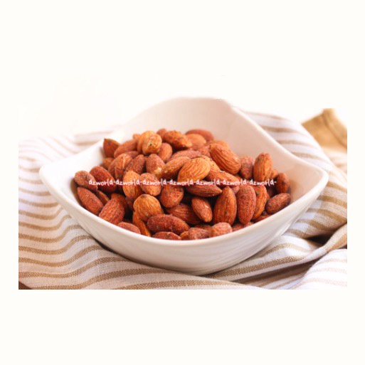 Mr P Dry Roasted Almonds 130gr Salted Dry Roasted Macadamias Pistachios Kacang Almonds Panggang Mr.P Peanut