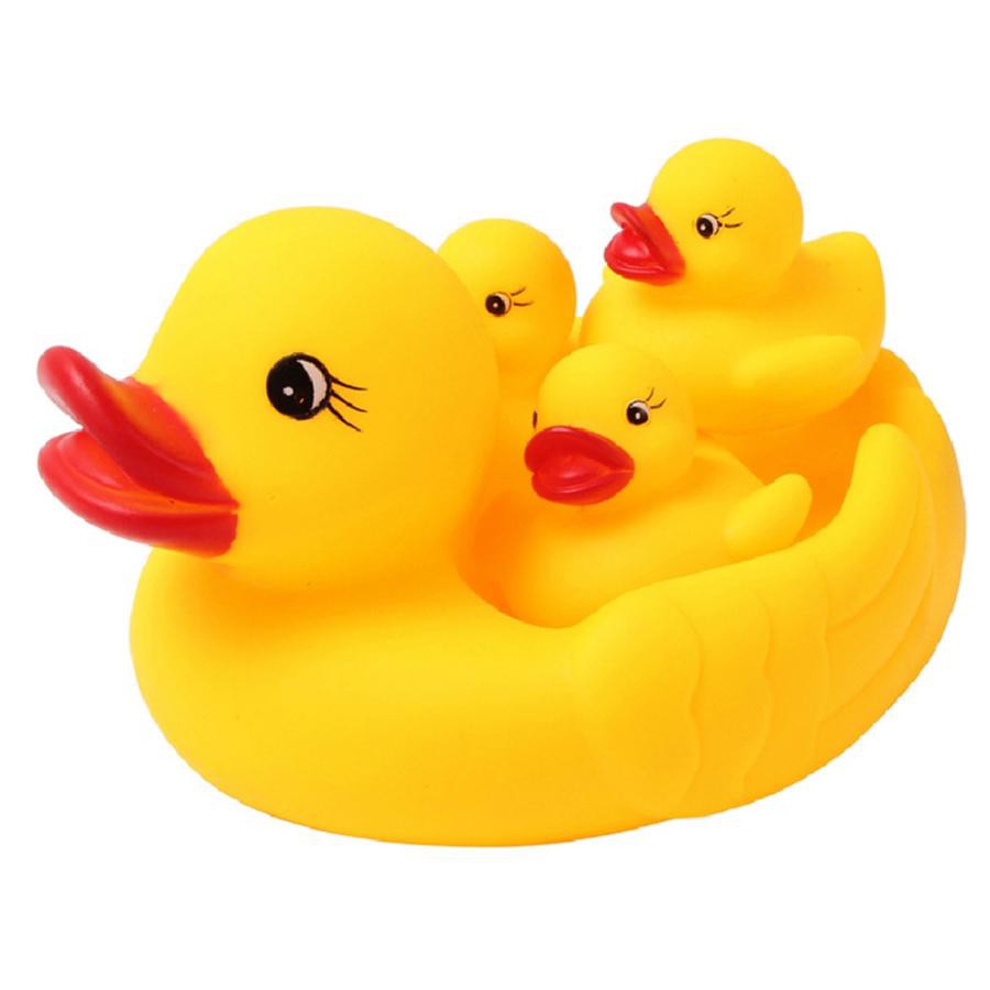 rubber duck on water