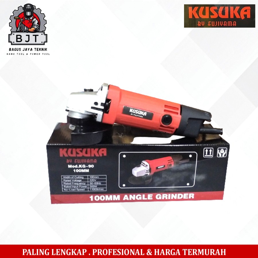 Mesin Grinda / Mesin Gerinda / Angle Grinder /Gurinda Tangan 4" Kusuka