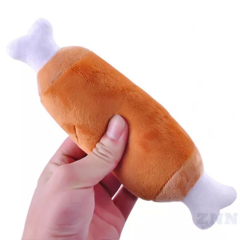 Mainan Boneka Anjing Dog Toy Puppy Toys Gigit Gigitan Lucu Chicken