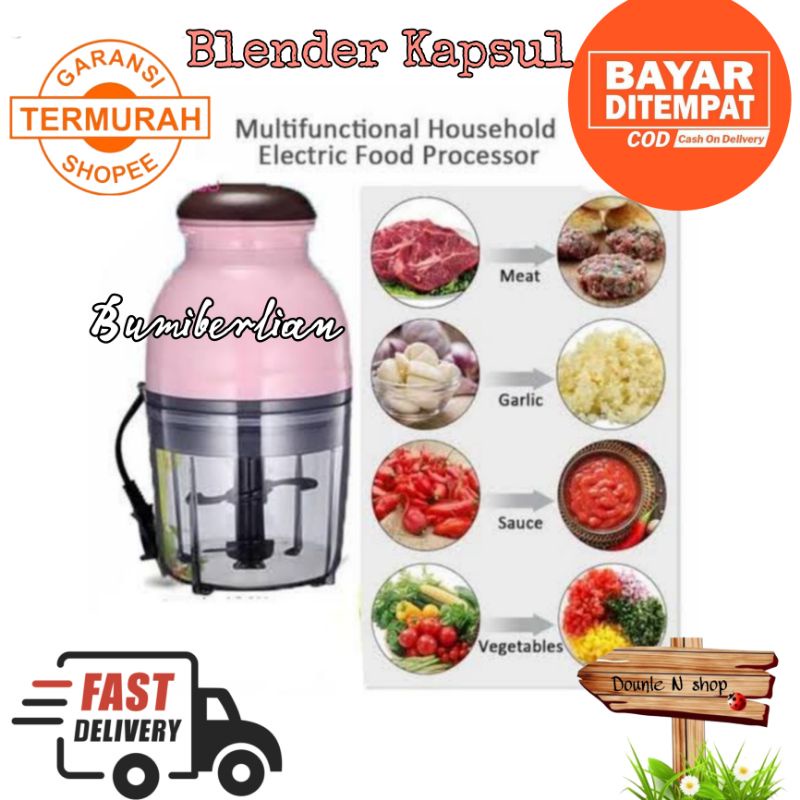 Mesin Penggiling Pencacah Daging Sayur Buah Meat Blender Capsule Blender kapsul