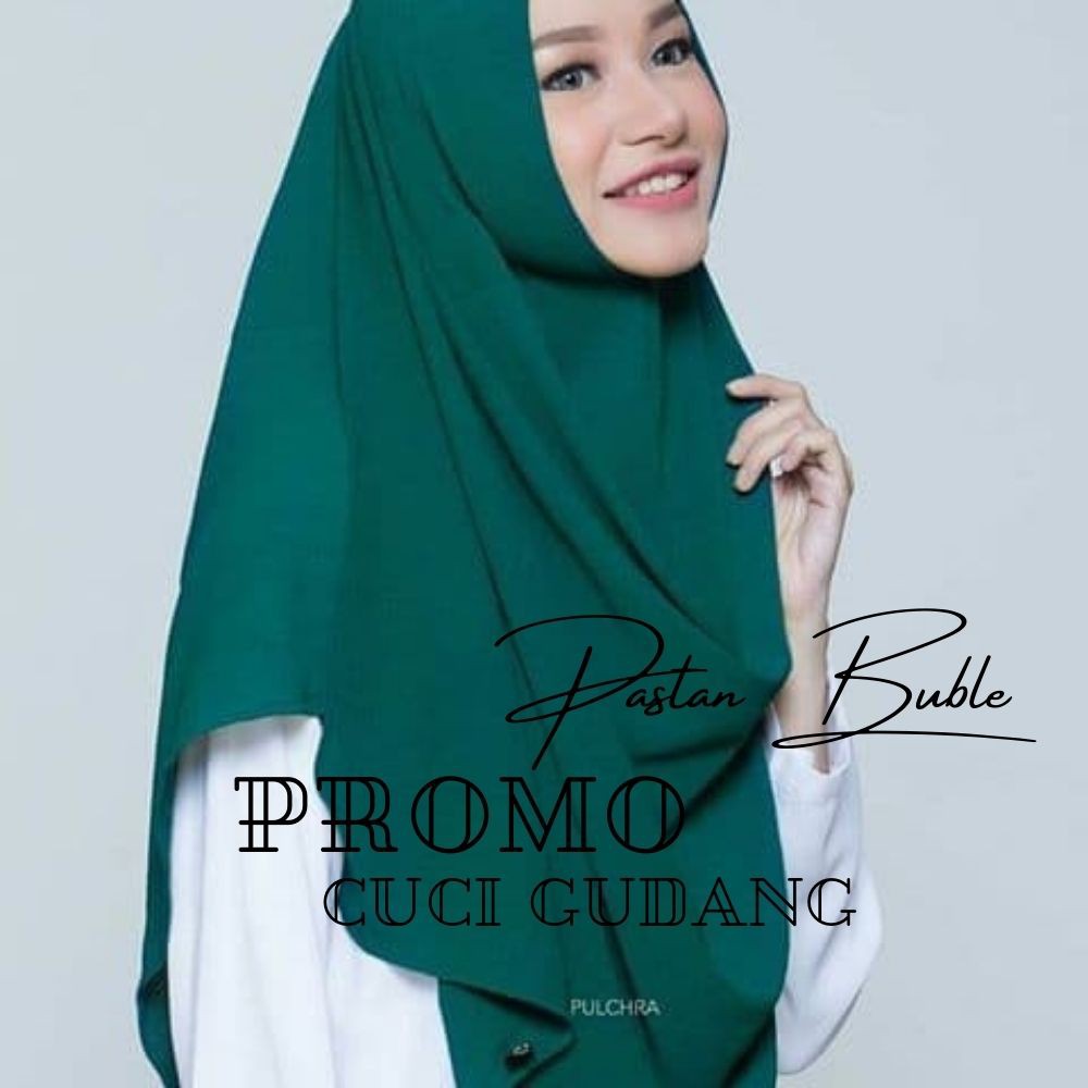 Pashmina instant Buble Crepe