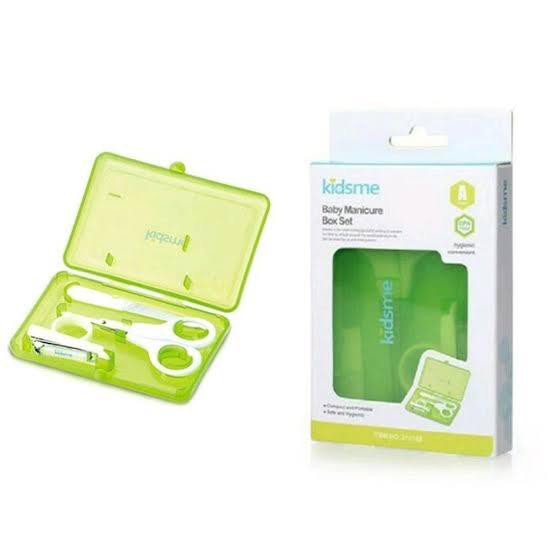 KIDSME Manicure Set | Baby Nail Clipper, Nail File, Nail Scissors | Gunting Kuku Bayi