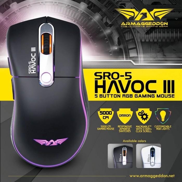 Mouse Gaming Armaggeddon Havoc 3 / Havoc III