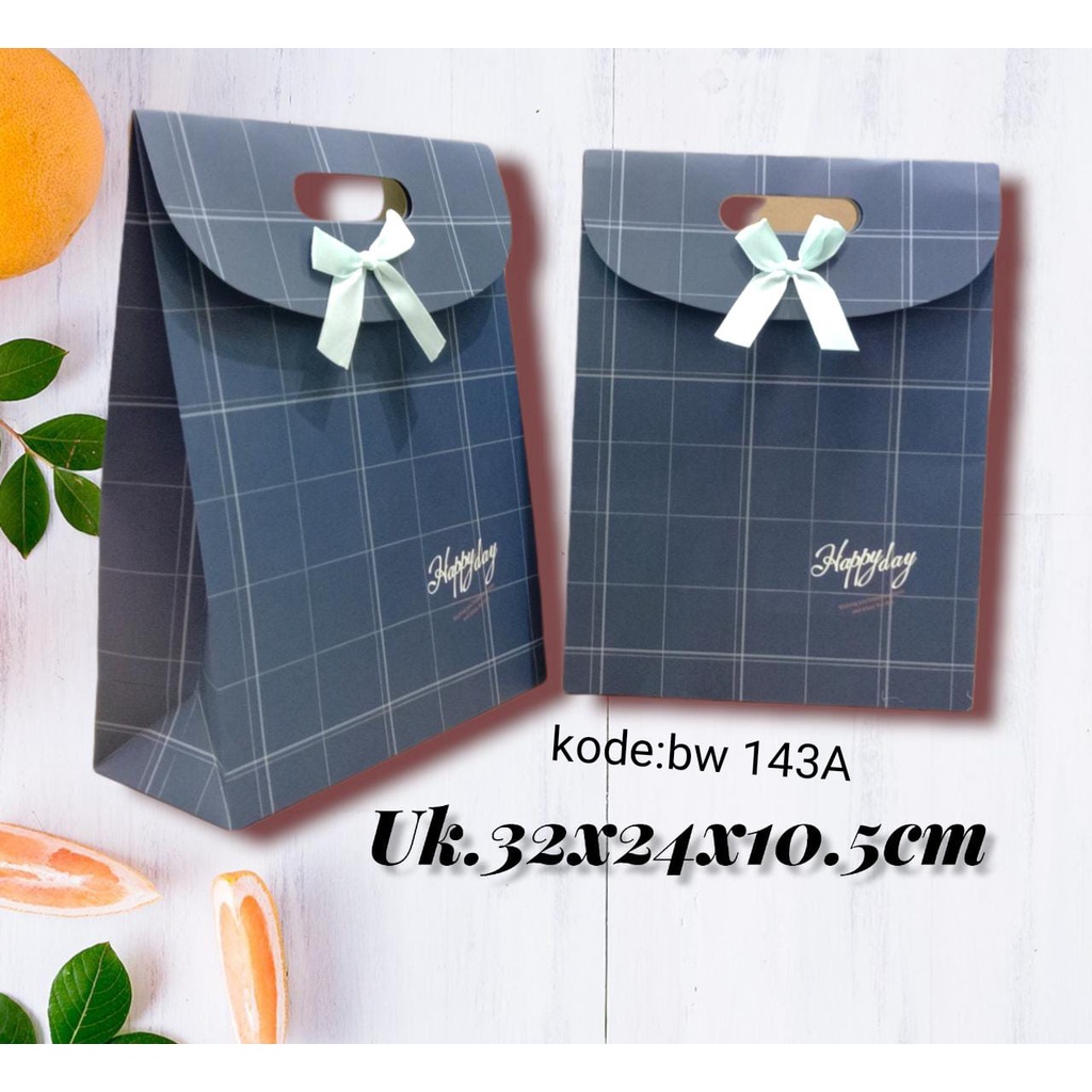[ HARGA SATUAN ] PAPPER BAG PAPPERBAG KADO TAS ULTAH ULANG TAHUN MOTIF-143 A