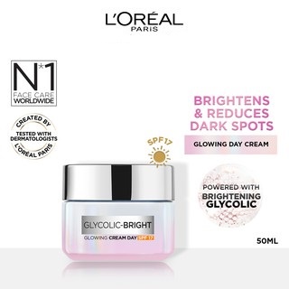 LOREAL PARIS GLYCOLIC BRIGHT DAY CREAM 50ML