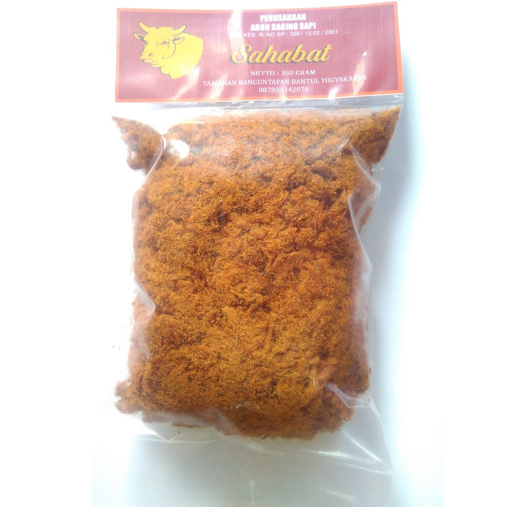 

Abon Sapi Sahabat 250 Gram