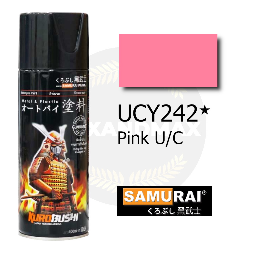 Samurai Paint Pink U/C UCY242  400 ml - Cat Semprot