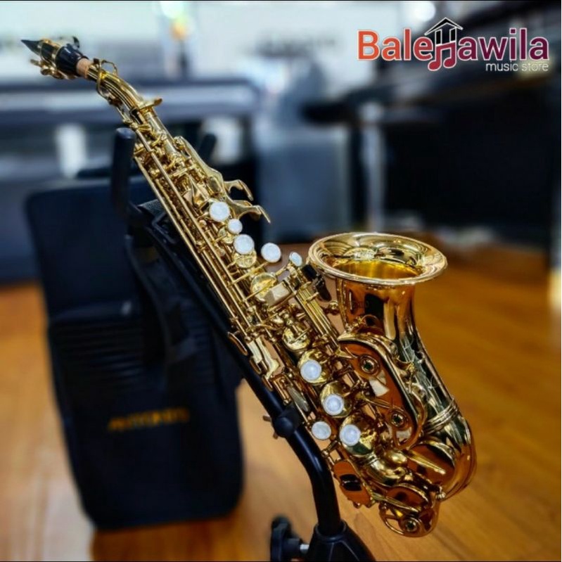 BABY SAXOPHONE ALTO ANTONIO Gold LENGKAP + Hardcase