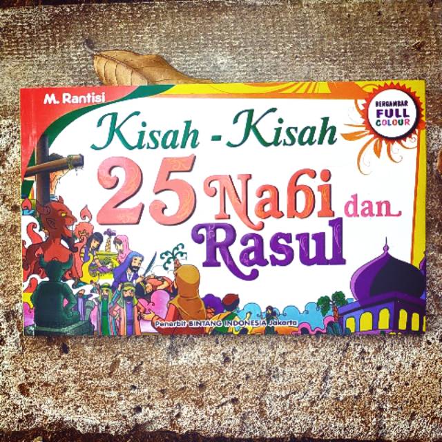 KISAH-KISAH 25 NABI DAN RASUL - BERGAMBAR WARNA