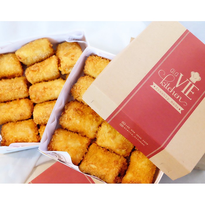 Risoles Smoke Beef Egg &amp; Cheese / Risoles Bolognese (FRIED) isi 10pcs