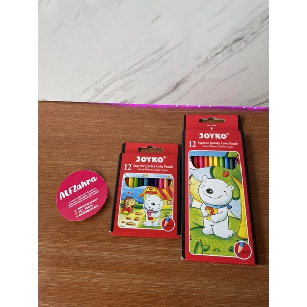 

pensil warna joyko 12 warna