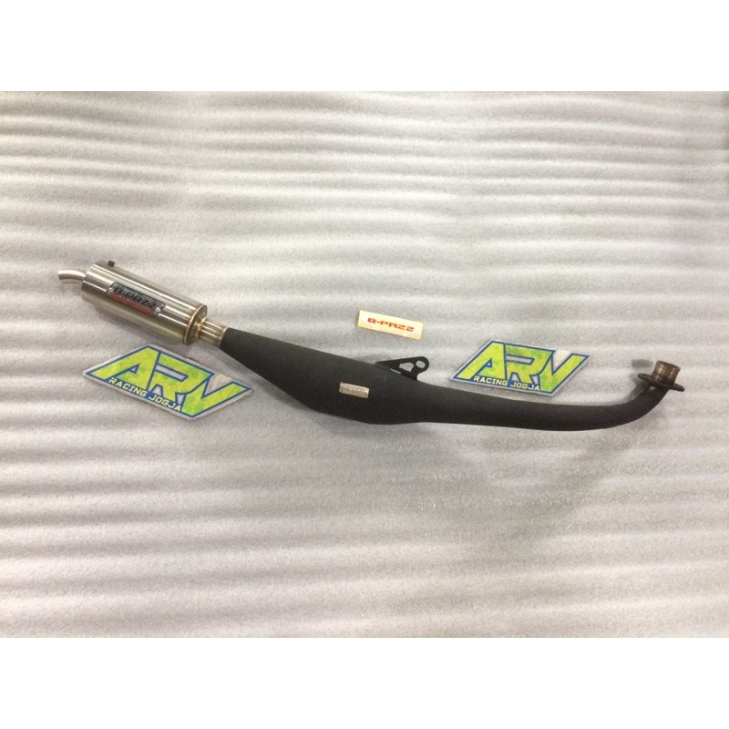 Knalpot Bpazz FizR Standar Racing Silencer Stainless Original Jogja
