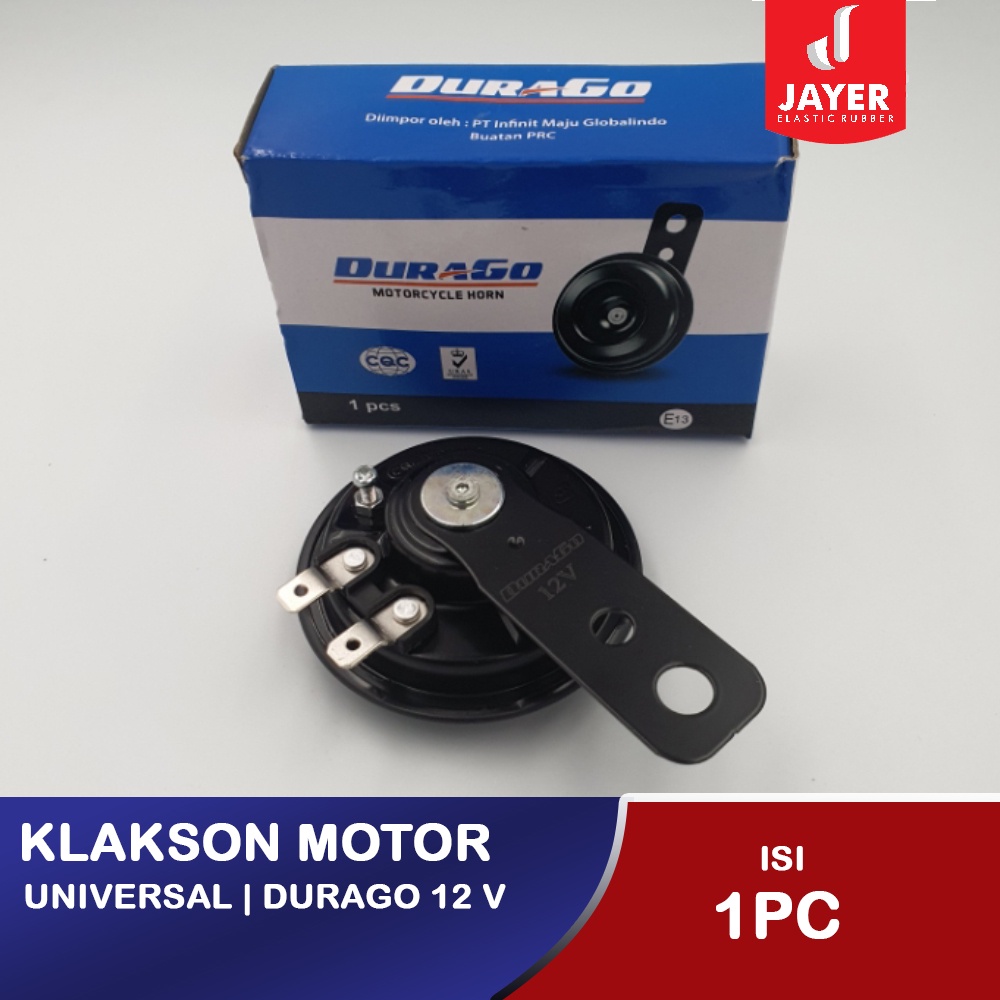 Klakson Motor Universal 12V 150dB( a ) Suara Super Nyaring - Durago