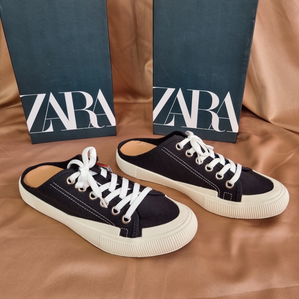 SEPATU ZR WANITA PLAIN SNEAKERS SLIP ON