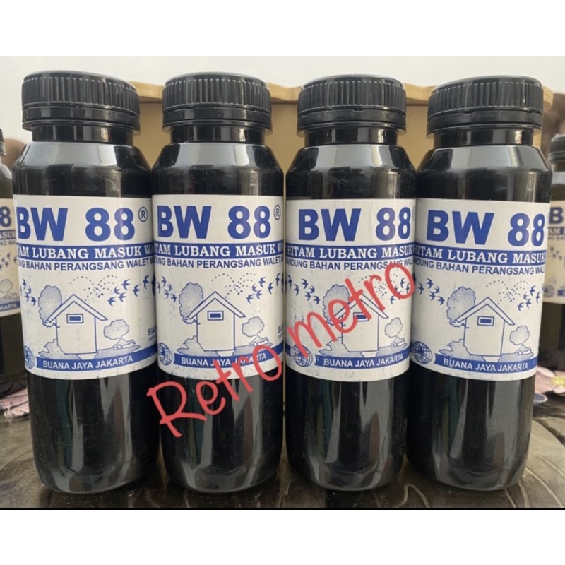 BW 88 Cat Hitam Khusus Lubang Masuk Rumah Walet Cat LMB Burung Walet