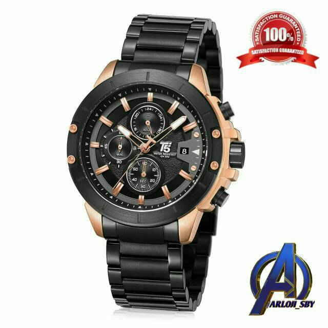 JAM TANGAN PRIA T5 H3636 CHRONO ORIGINAL TAHAN AIR