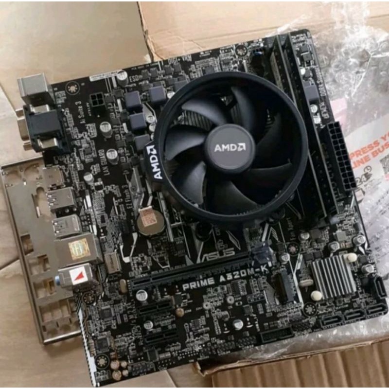 Paket Gaming A8 9600 vs Mobo A320 with R7 Radeon Graphics AMD AM4