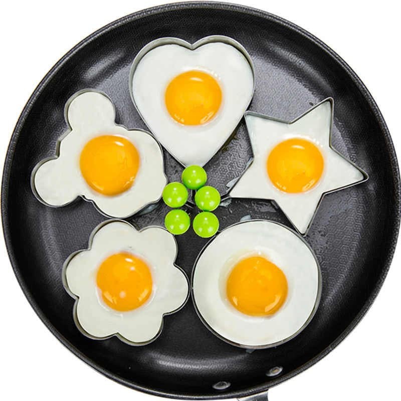 (COD) ALAT CETAK TELUR GORENG DADAR CEPLOK - CETAKAN TELUR GORENG KARAKTER MOTIF Bahan Stainless Steel / Cetakan Pudding Pancake Lucu Unik / Cetakan Telur Dadar Dan Ceplok Motif Karakter Unik Lucu CETAKAN TELUR CEPLOK TELOR MATA SAPI EGG MOLD LOVE BUNGA