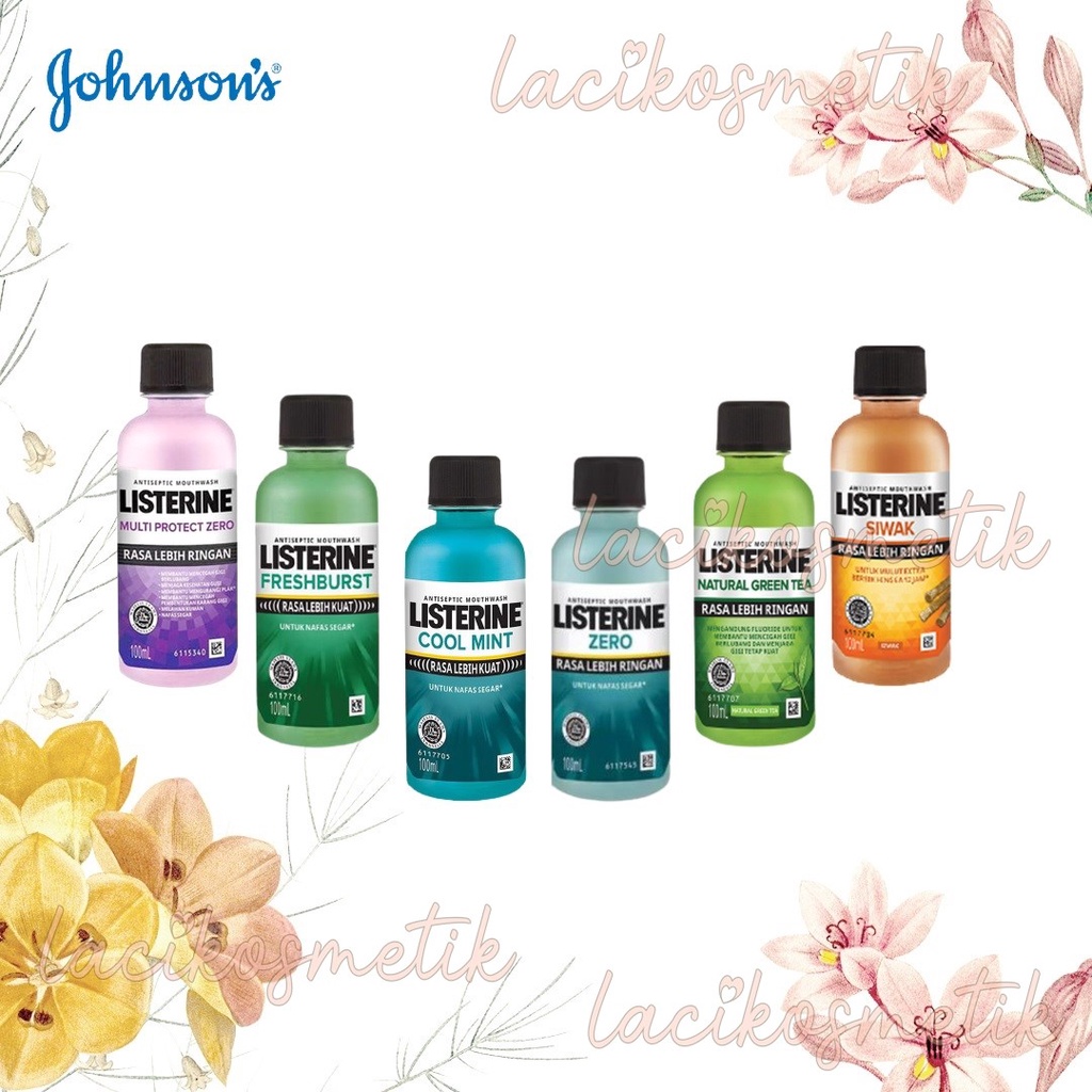 ✨LACIKOSME✨ LISTERINE ANTISEPTIC MOUTHWASH - OBAT KUMUR ANTISEPTICK FRESH