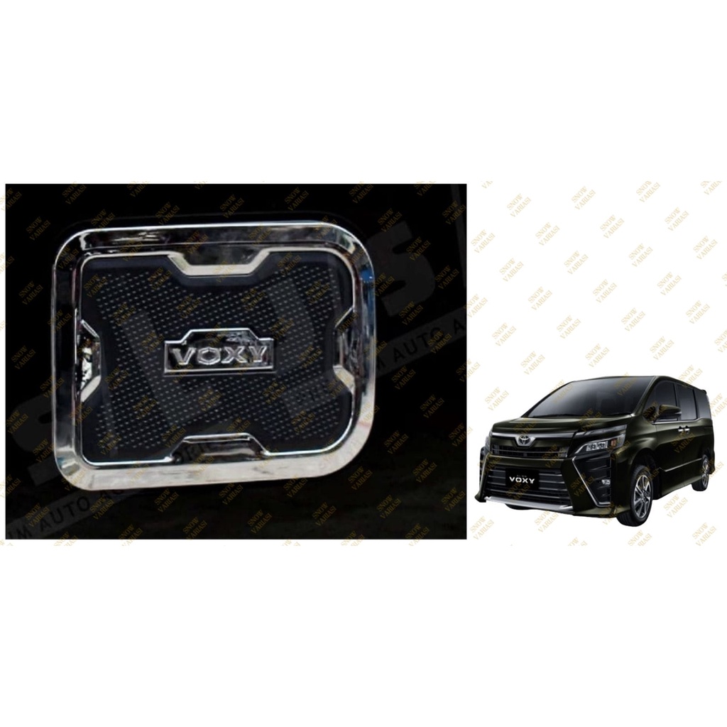 Tank Cover Toyota Voxy 2017 2022 Platinum Chrome JSL