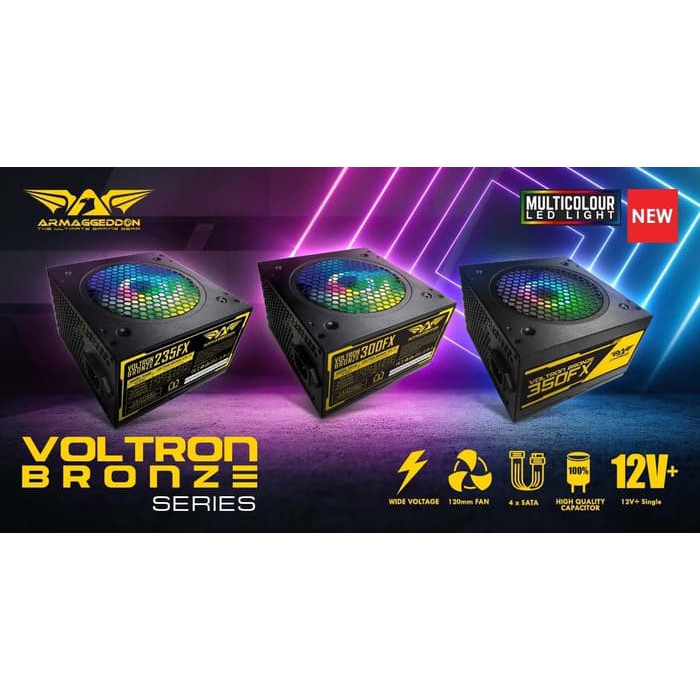 Armaggeddon Voltron Bronze 350FX - 700 Watt - MultiColour Led Light