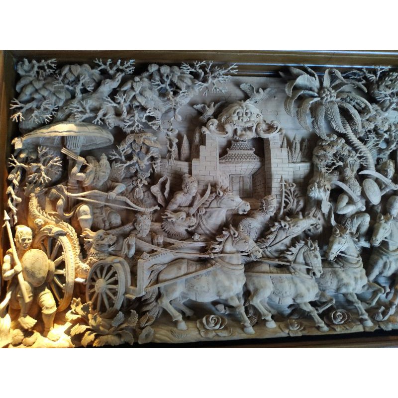 Relief karno tanding