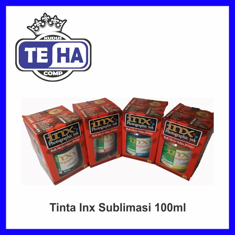 Tinta Inx Sublimasi 100ml C, M, Y, K - Cyan